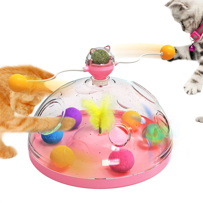 Unleash Your Cat's Playful Side with the Meows Windmill Funny Cat Toys