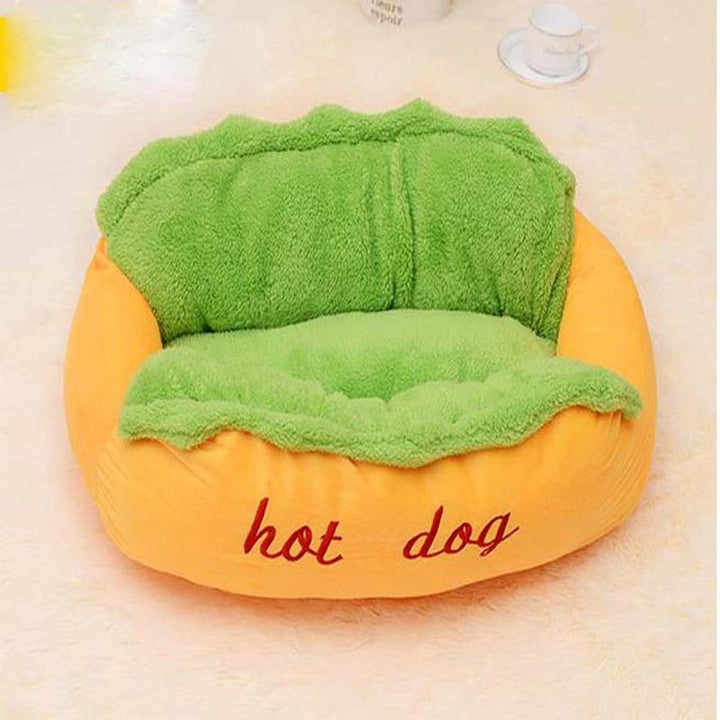 Experience the Ultimate Comfort with Our Hot Dog Bed Pet Winter Beds