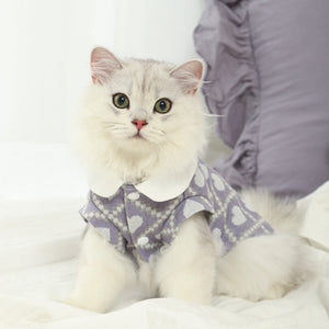 Dress Your Feline in Style with Our Anti-lint Summer Thin Cat Clothes