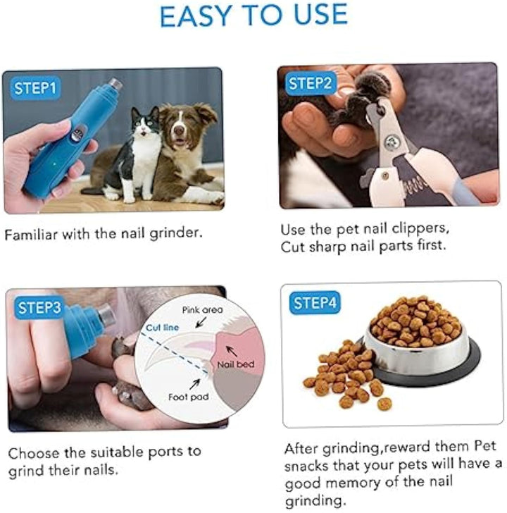 Pet Nail Grinder Electric Nail Polisher