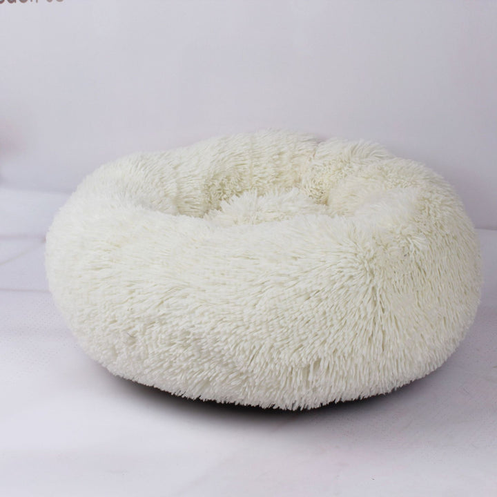 The Ultimate Comfort for Your Small Dog: Introducing the Round Plush Cat Litter Kennel