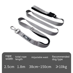 Discover the Ultimate Multi-functional Traction Running Dog Leash