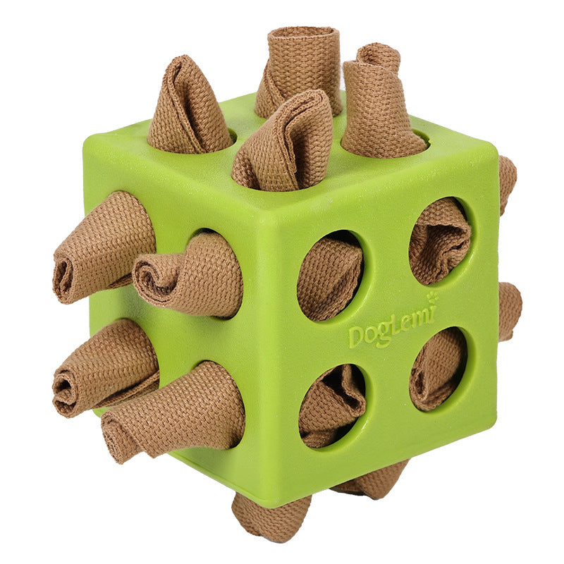 Enhance Your Dog's Playtime with the Dog Cube Molar Long Lasting Educational Toy