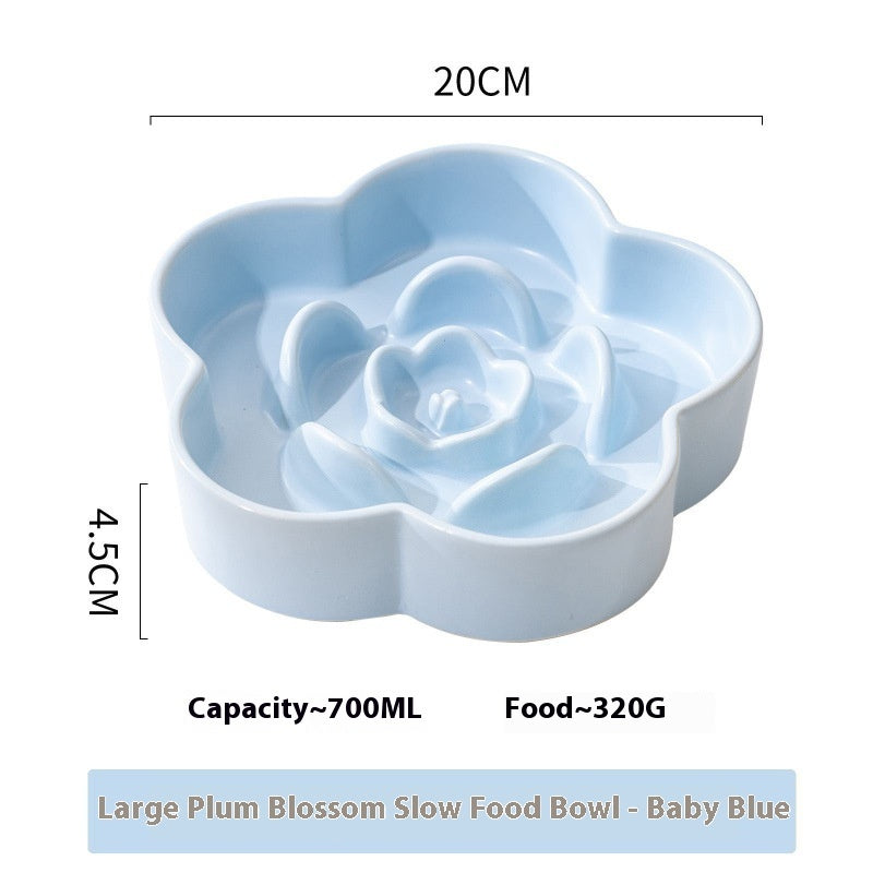 Transform Mealtime with Our Pet Ceramic Slow Feeding Bowl