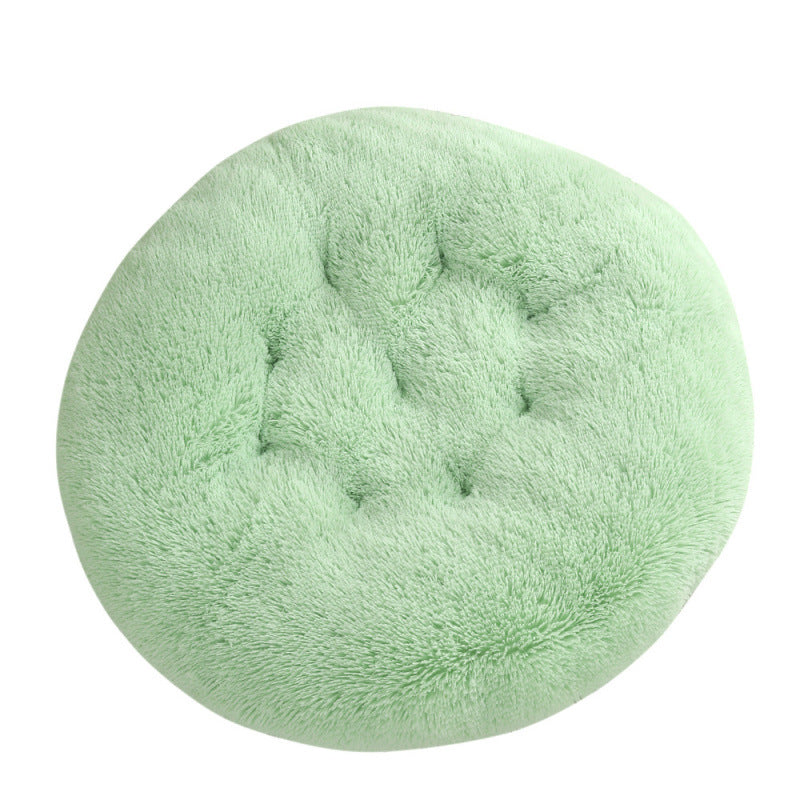 Round Pet Mat Dog Bed Plush Warm: The Ultimate Comfort for Your Furry Friend