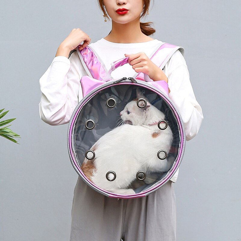 Transparent Pet Bag Go Out Portable
