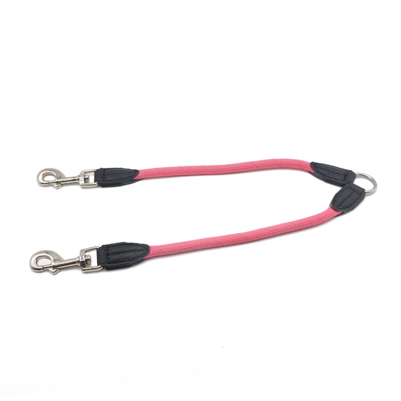Double-Headed One-To-Two Nylon Dog Leash