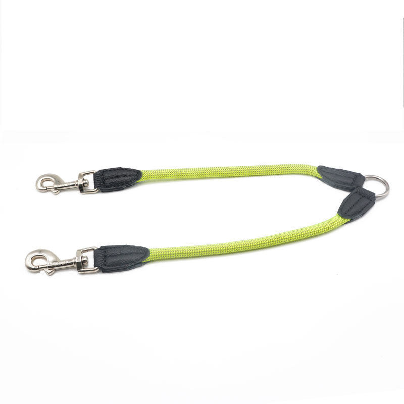 Double-Headed One-To-Two Nylon Dog Leash
