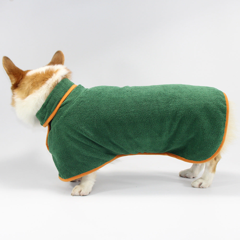 Pet Puppy Clothes Bathing Robe