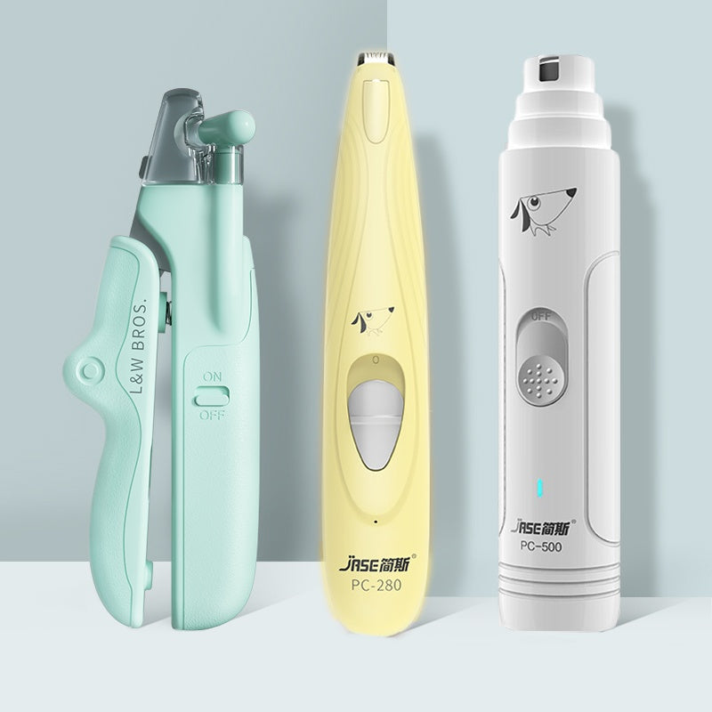 Pet Nail Clippers With LED Light