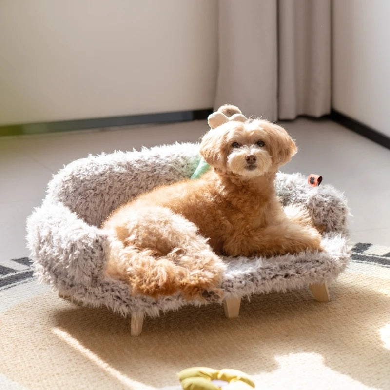 Wooden Pet Bed Kennel Dogs And Cats Bed