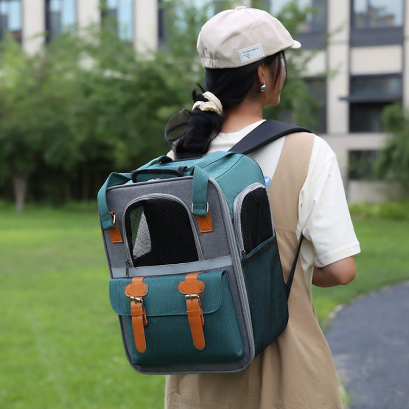 Pet Backpack Cat Hand Carrying Cage