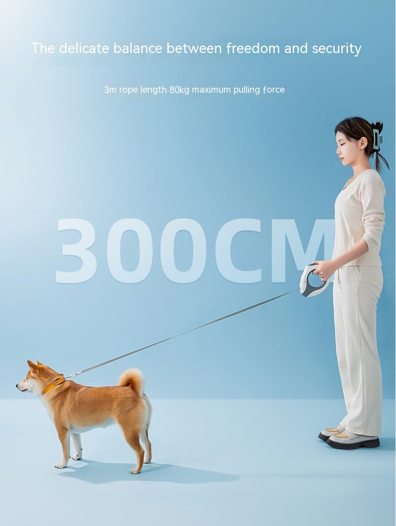 Pet Automatic Retractable Leash Luminous