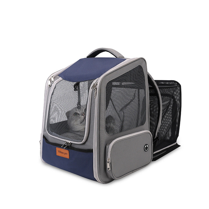 Pet Backpack Expandable Large Capacity