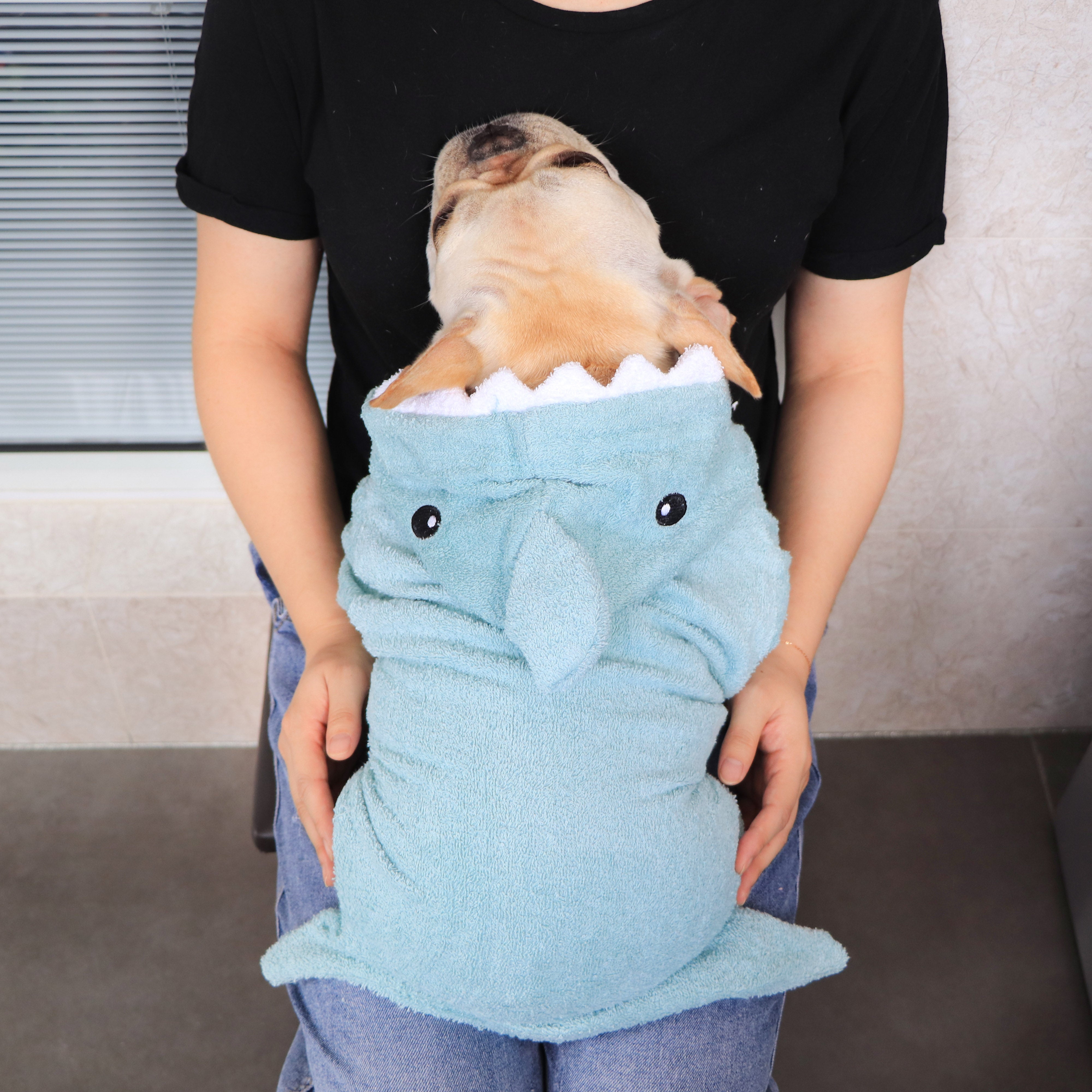 Quick Drying Absorbent Towel Pet Bathrobe