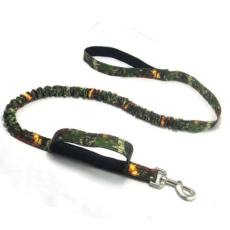 Camouflage Elastic Traction Leash