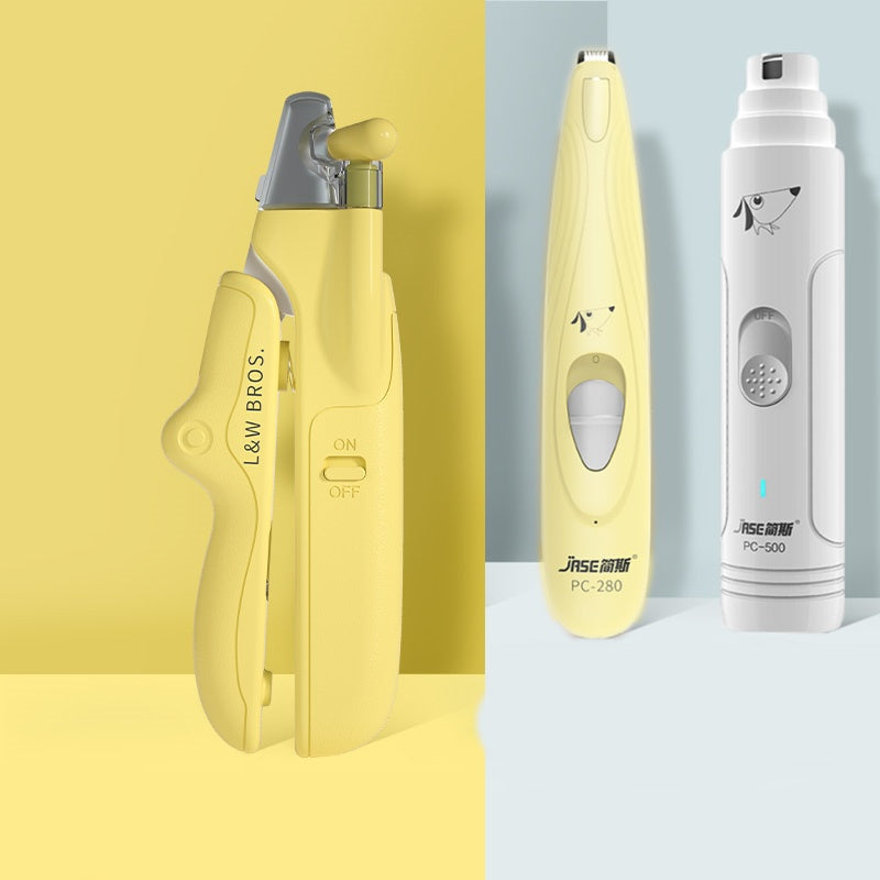 Pet Nail Clippers With LED Light