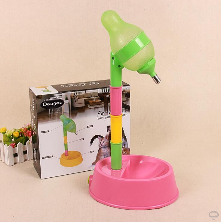 Automatic Pet Water Dispenser Stand Feeder Bowl