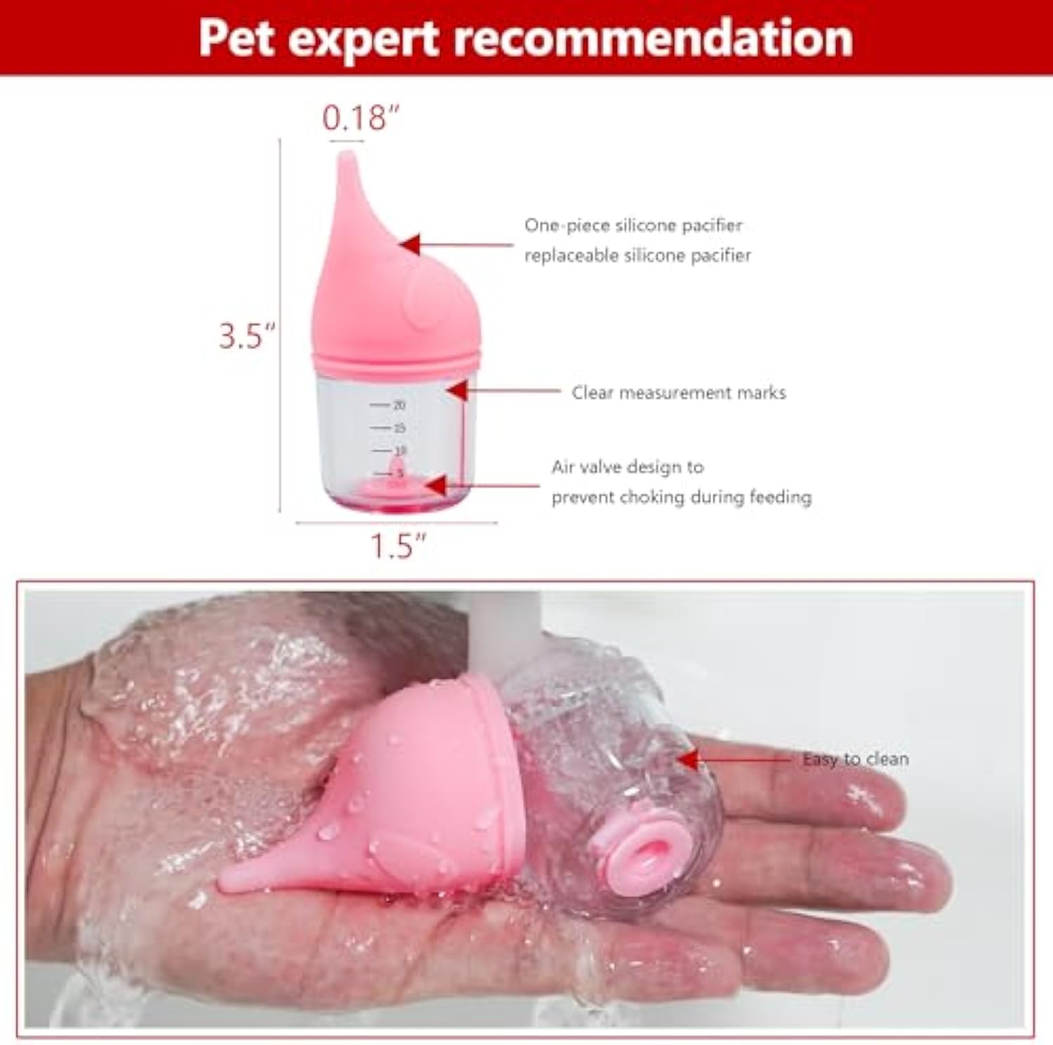 Puppy Bottles For Nursing Feeding Bottle