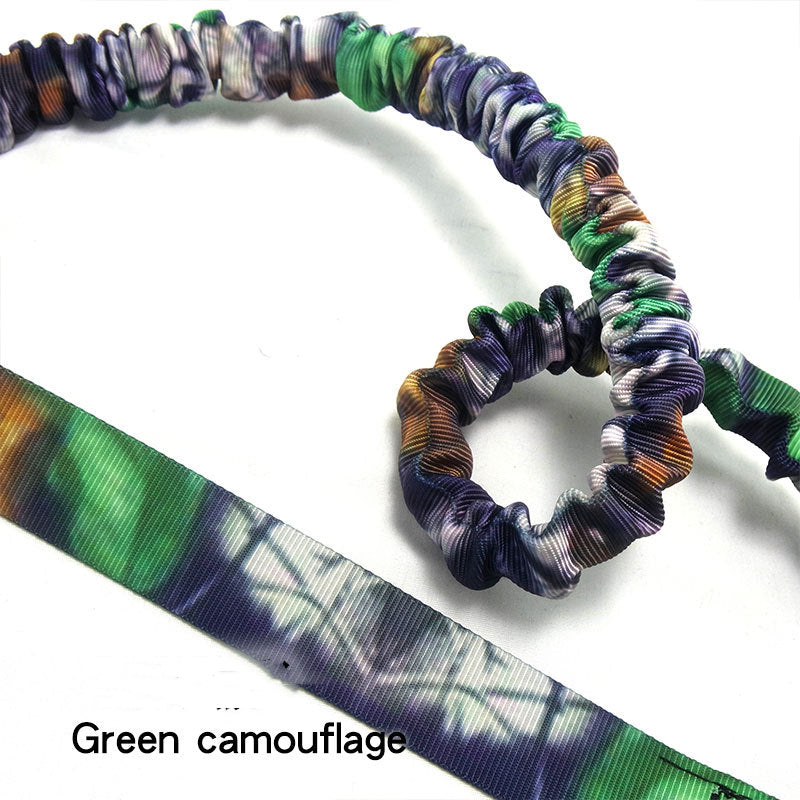 Camouflage Elastic Traction Leash