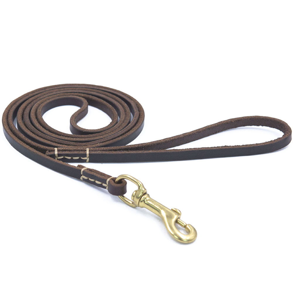 Genuine Leather Dog Leash Quality Handmade
