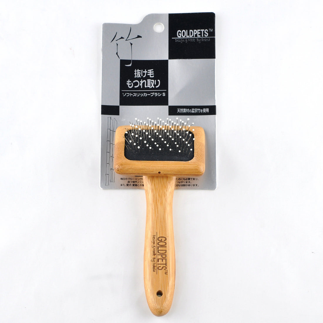 Pet Grooming Bamboo Wood Needle Comb