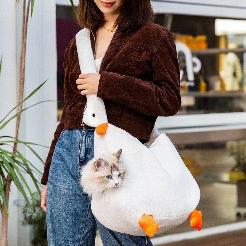 Off-shoulder Bag Kitten Puppy Portable Backpack