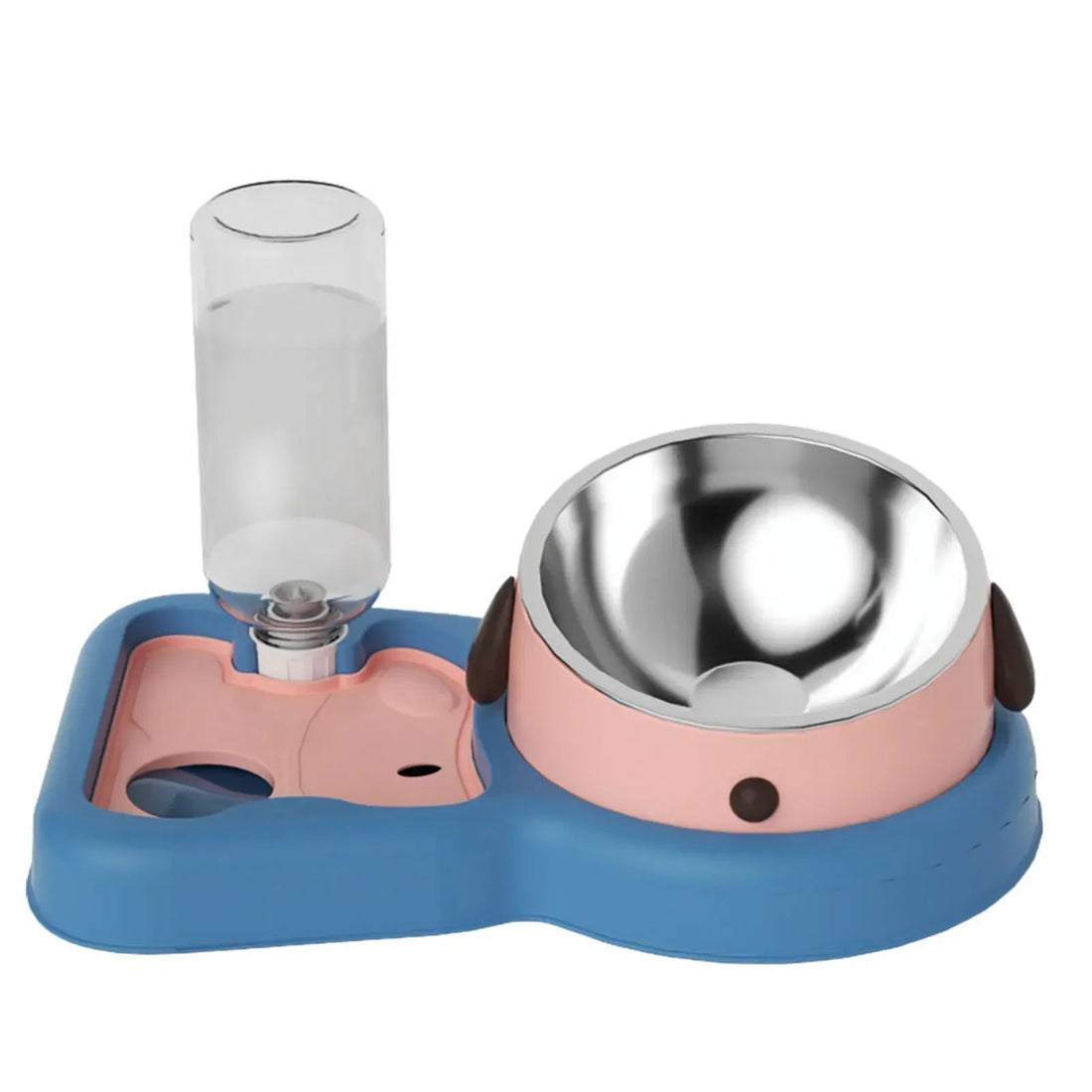Pet Feeder Bowls Pet Feeder Water Bottle Set