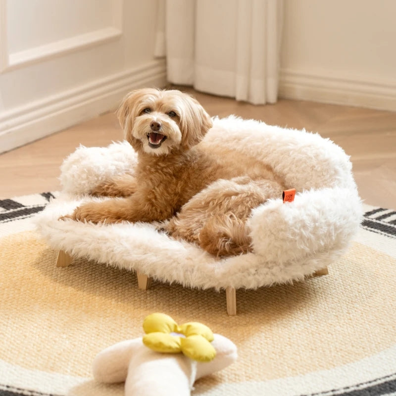 Wooden Pet Bed Kennel Dogs And Cats Bed