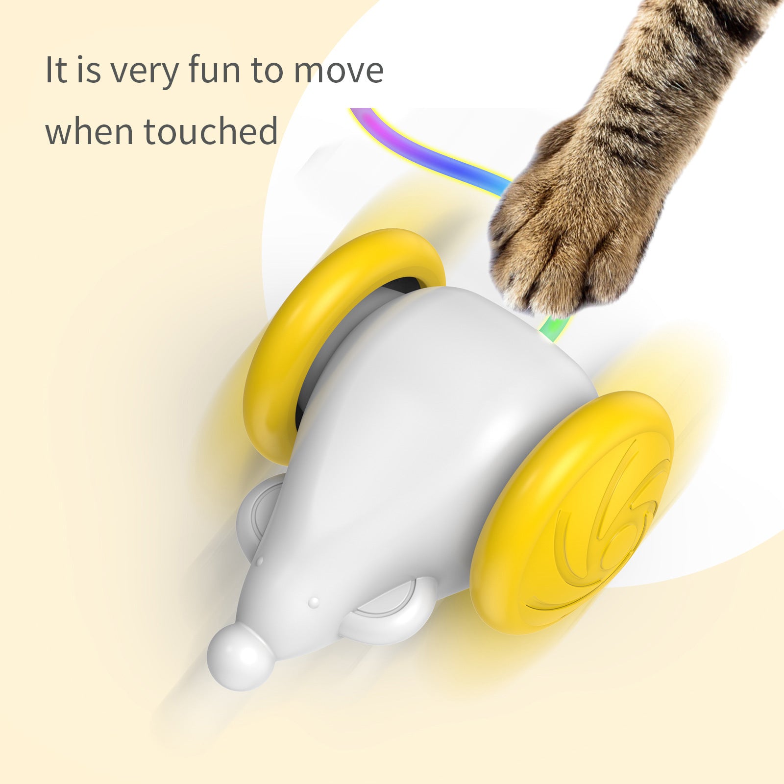 Interactive Toy For Cats Simulation Mouse Toy
