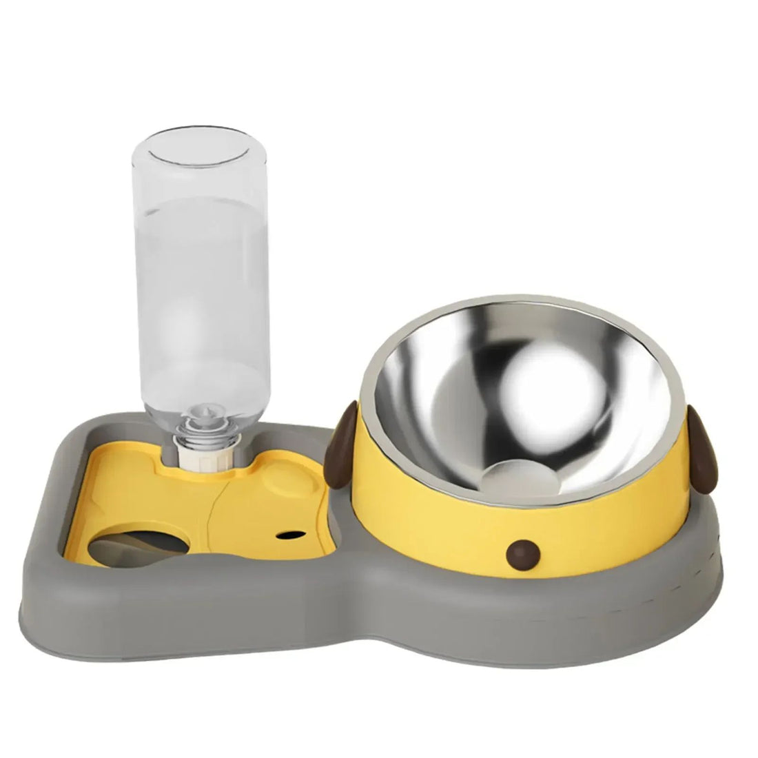 Pet Feeder Bowls Pet Feeder Water Bottle Set