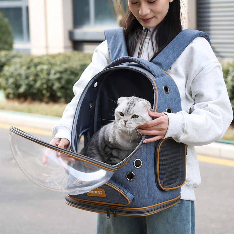 Large Capacity Pet Portable Backpack Cat Bag
