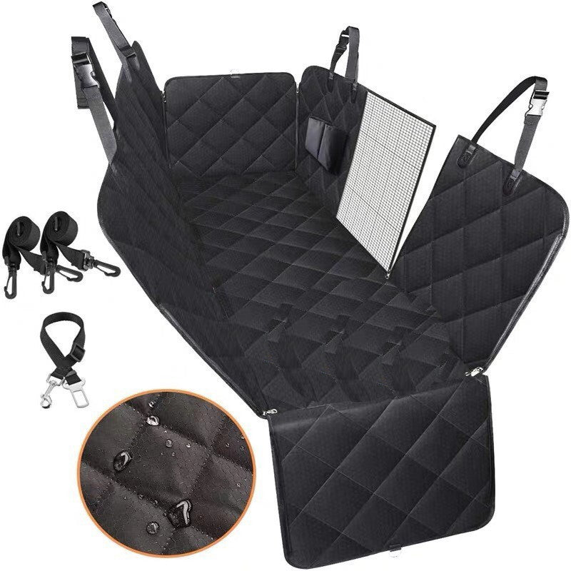 Dog Car Seat Cover View Mesh Pet Carrier