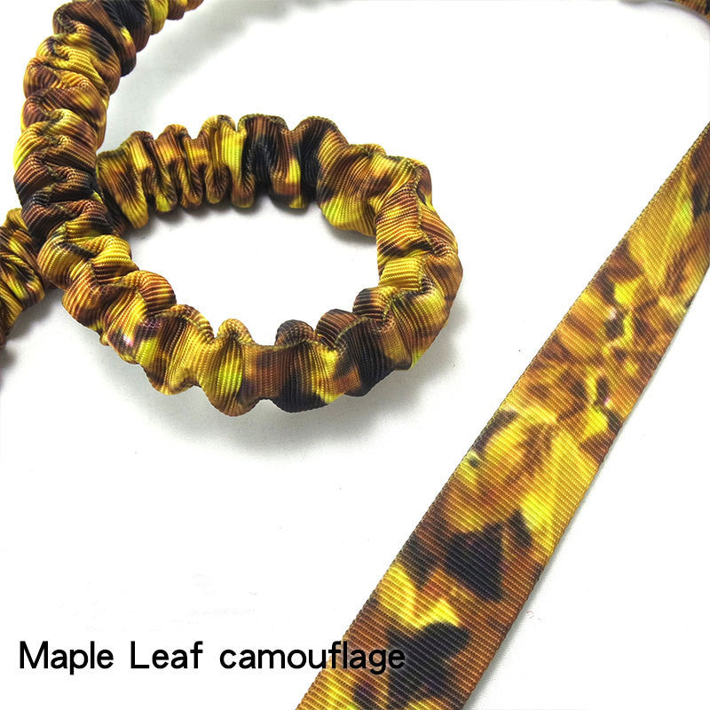 Camouflage Elastic Traction Leash