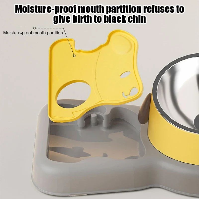 Pet Feeder Bowls Pet Feeder Water Bottle Set