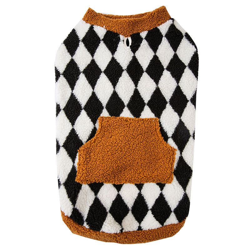 Autumn And Winter New Dog Fluffy Jacket