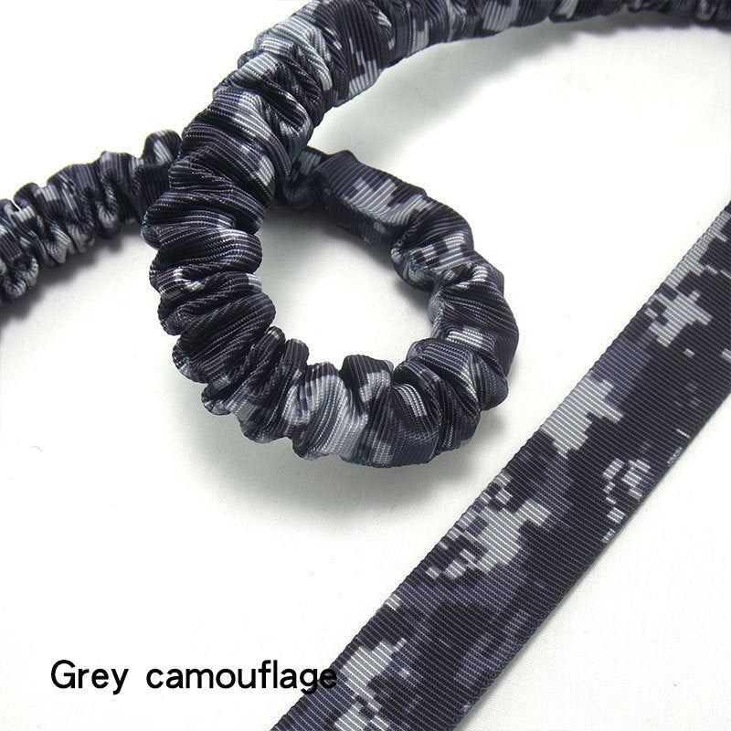 Camouflage Elastic Traction Leash