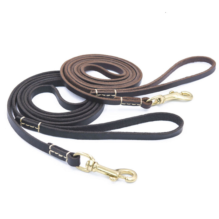 Genuine Leather Dog Leash Quality Handmade